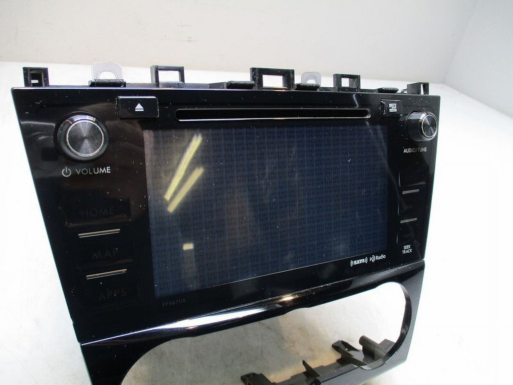 Pre-Owned Subaru Forester Radio Receiver CD Player Navigation Display W130