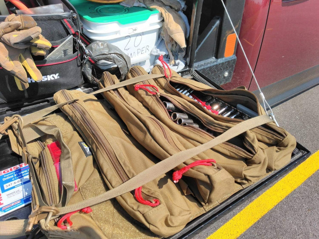 Quick Detach Tool Roll, Coyote Brown J531