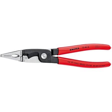 6 in 1 Electrical Installation Pliers with Dipped Handle X847778
