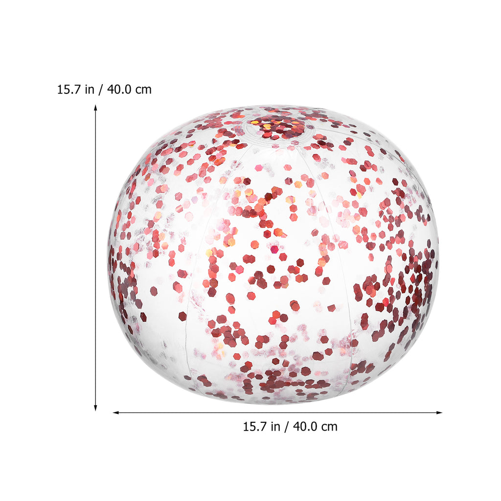 Giant Inflatable Ball Sequin Beach Toy X937