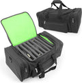 DJ Case Cable File Bag with Padded Walls and Cable Storage Dividers M2598