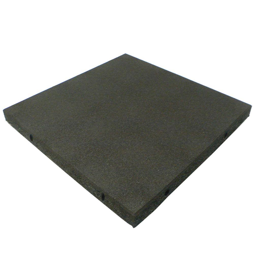 Black Interlocking Playground Tiles, 4 Pack F285