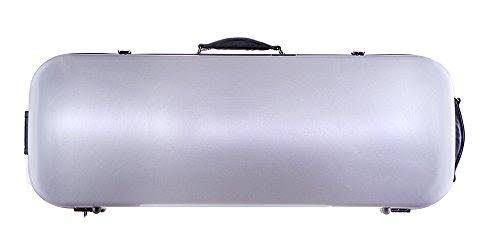 Viola Fiberglass Oblong Case Silver T299