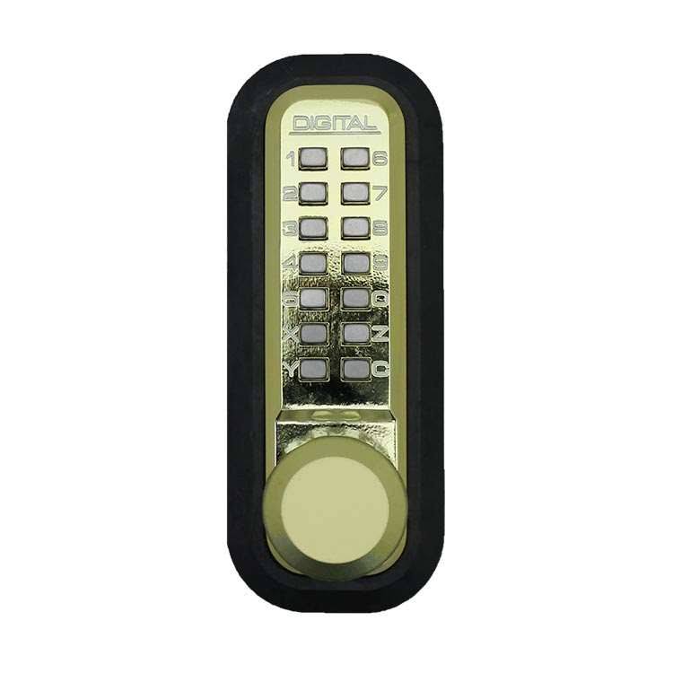 Oil Rubbed Bronze Mechanical Keyless Passage Knob Lock N366657