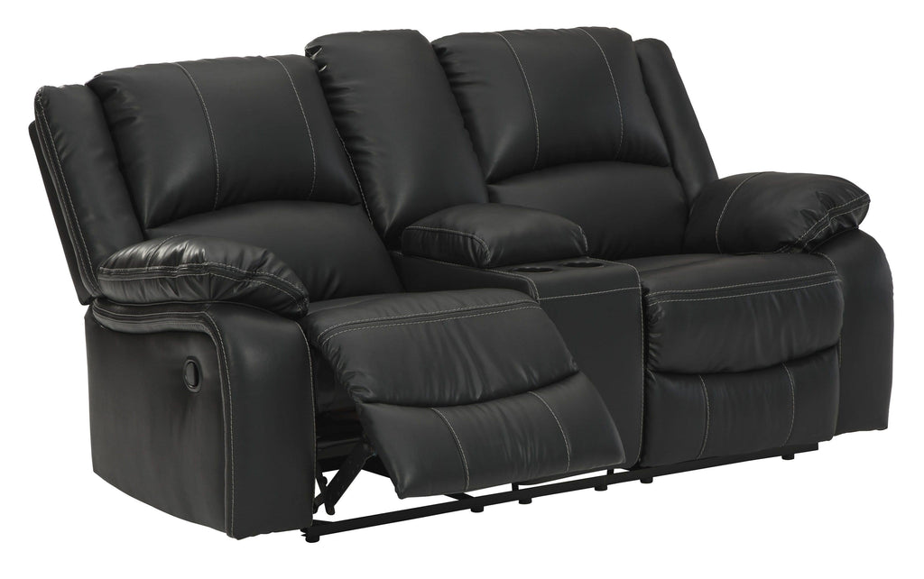 Reclining Loveseat with Console F453