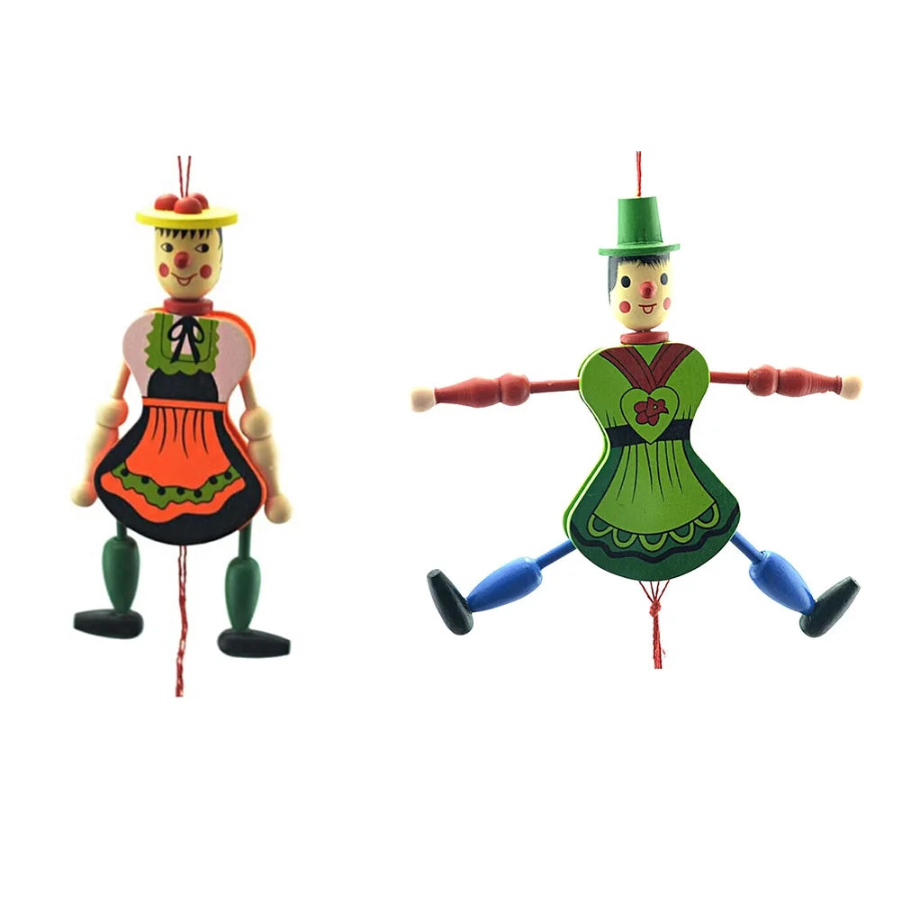 Wood Marionette Puppet Doll with Strings L7264