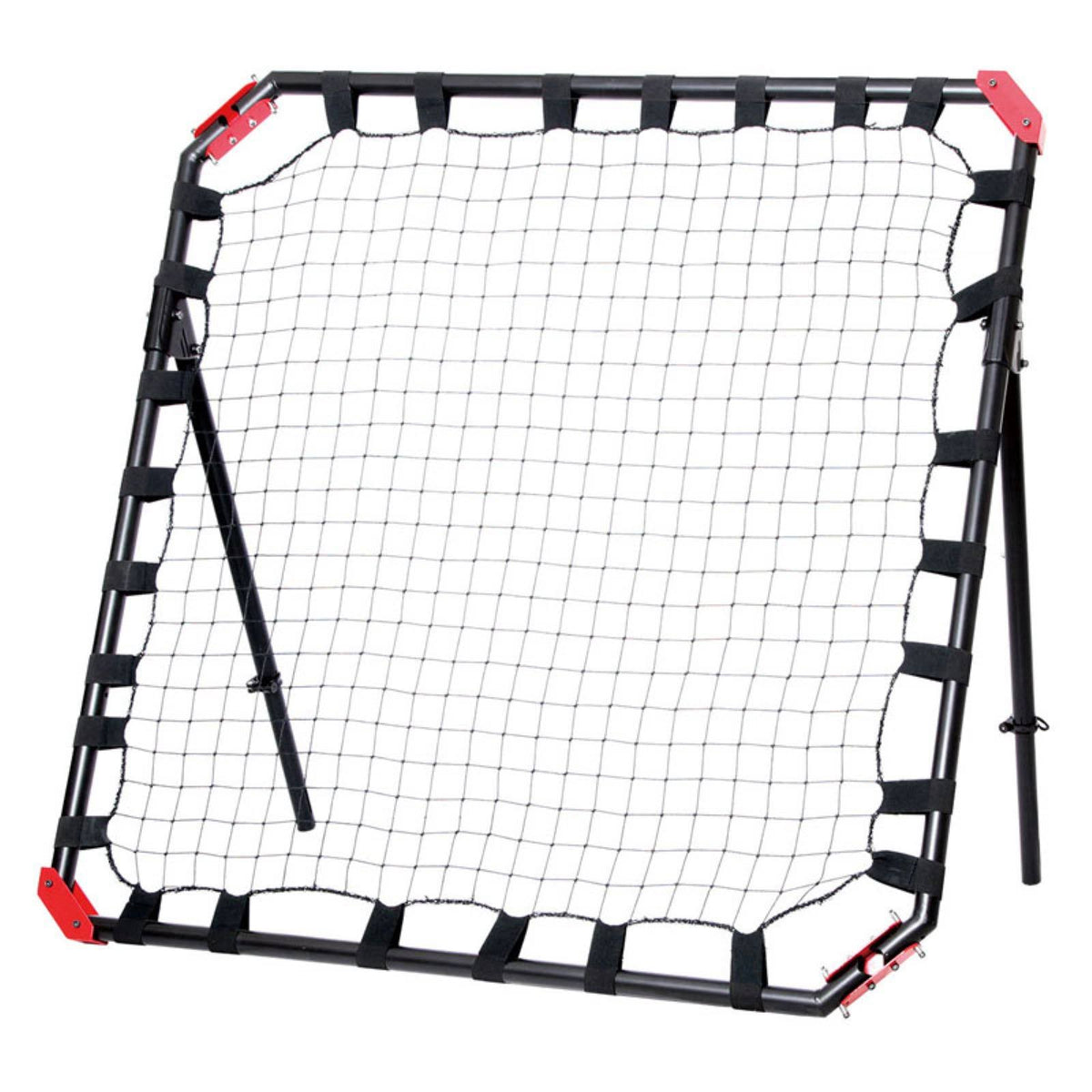 Black Portable Soccer Rebounder Net with Carry Bag G685623