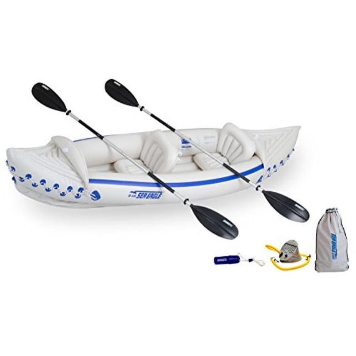 2 Person Inflatable Sport Kayak with Pump & Oars H322