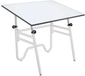 White Base White Top Table 36 inch x 48 inch Q130