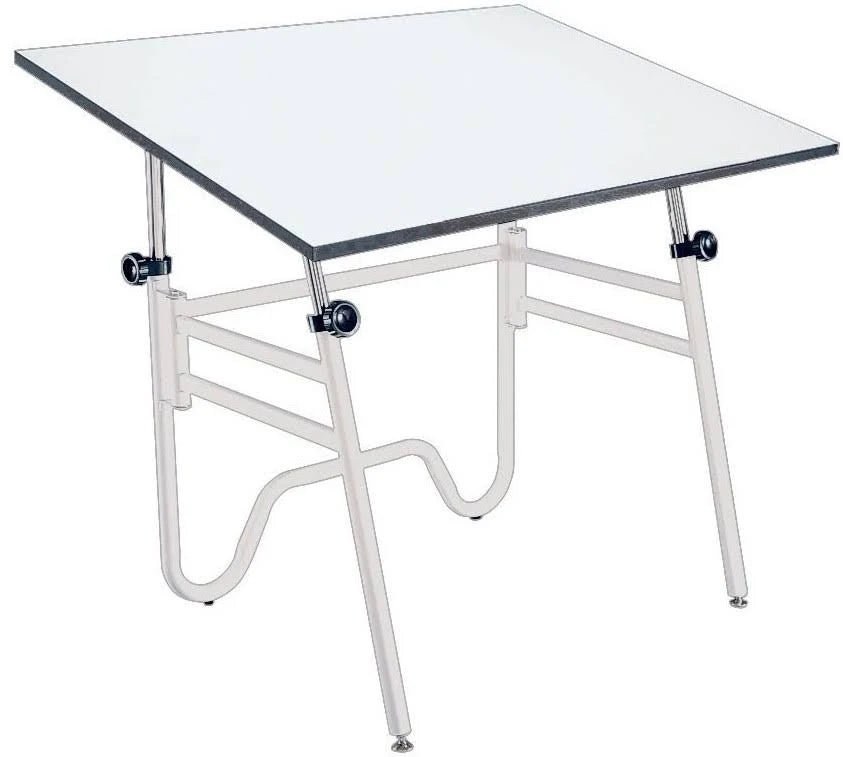White Base White Top Table 36 inch x 48 inch Q130