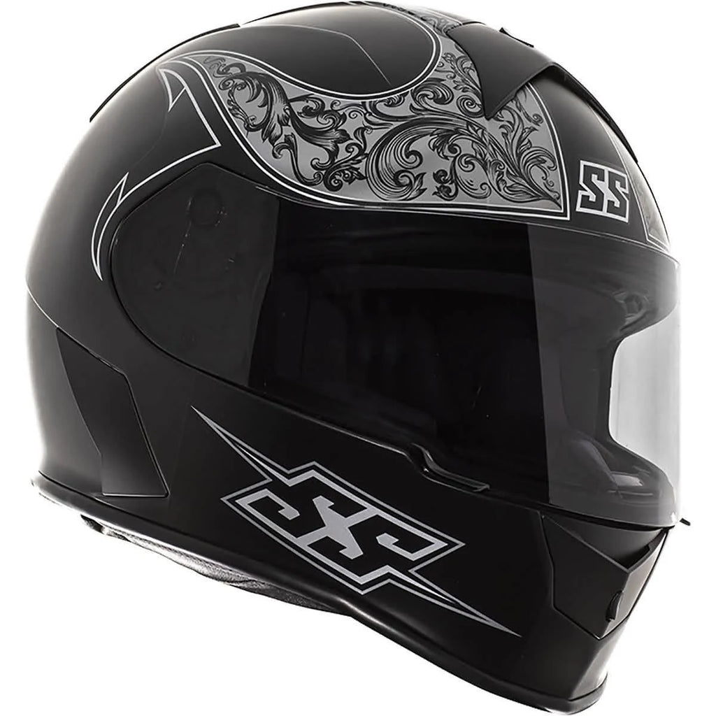 Black Gray Helmet U996