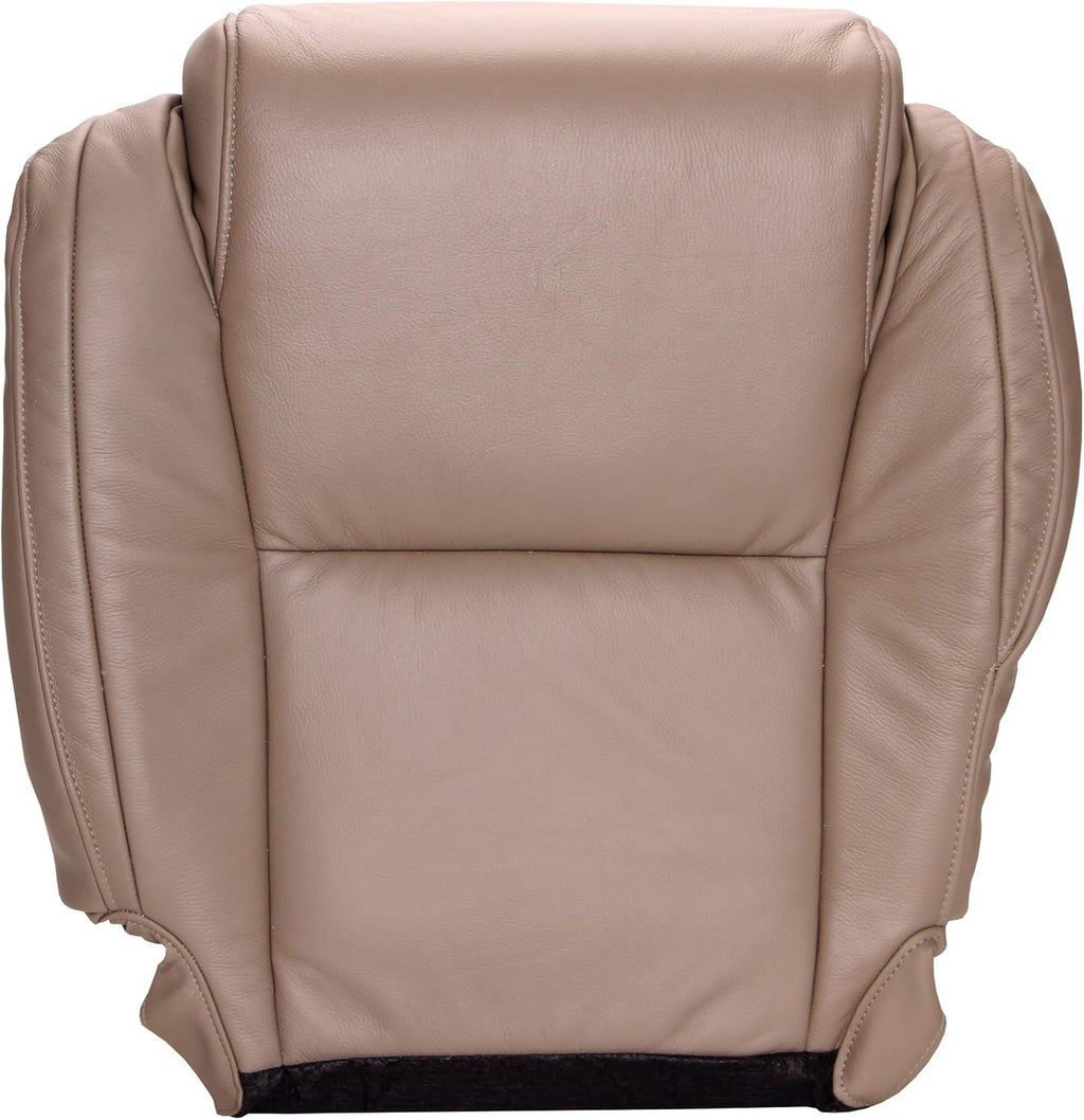 Graphite Gray Leather Driver Bottom Replacement Seat Cover P1909