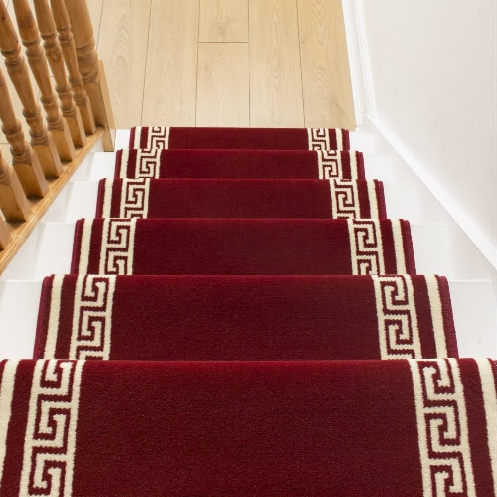 Red Stair Carpet Runner 3 Foot Y45166