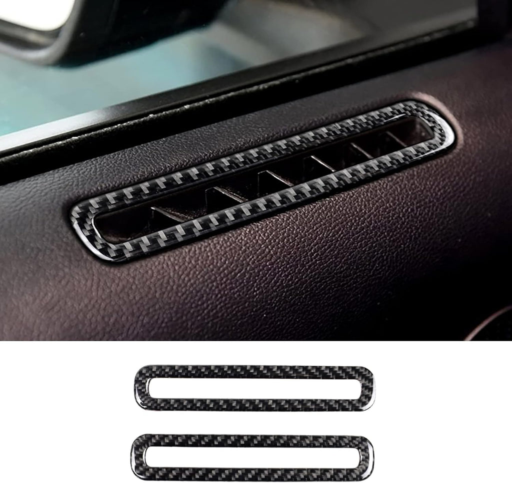Carbon Fiber Central Control Sticker Interior Trim Accessories X382515