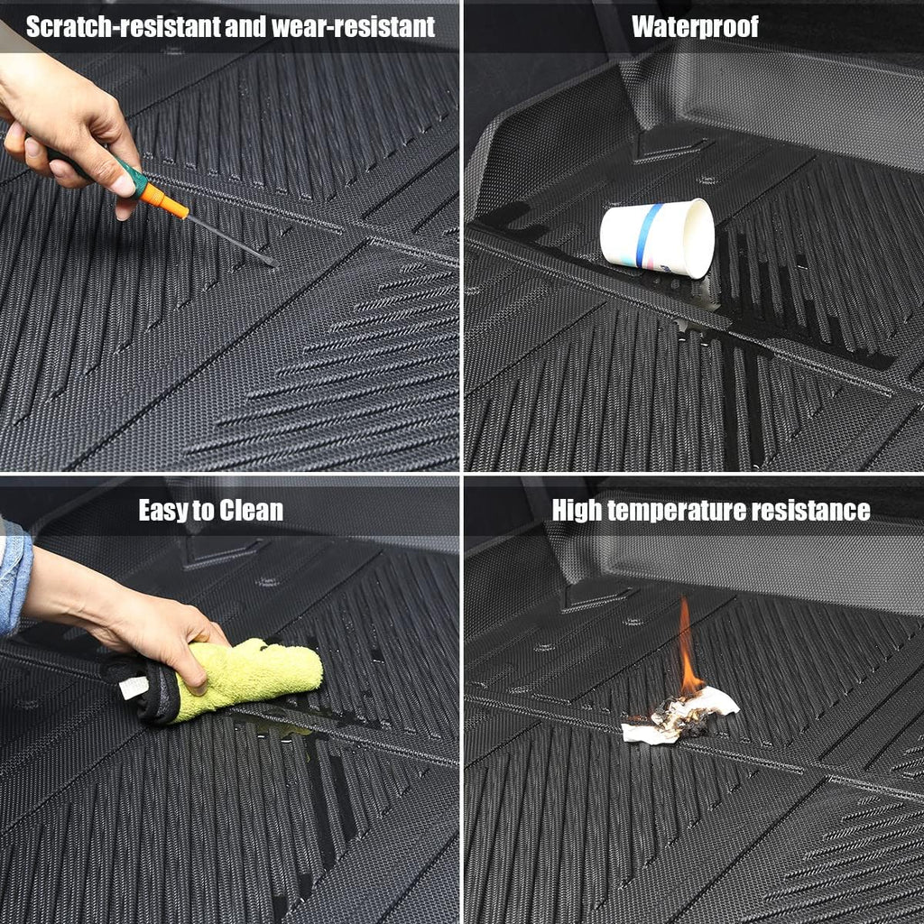 Cargo Liner Trunk Floor Mat for Ford Bronco 2021 2022 All Weather Waterproof TPE S276537