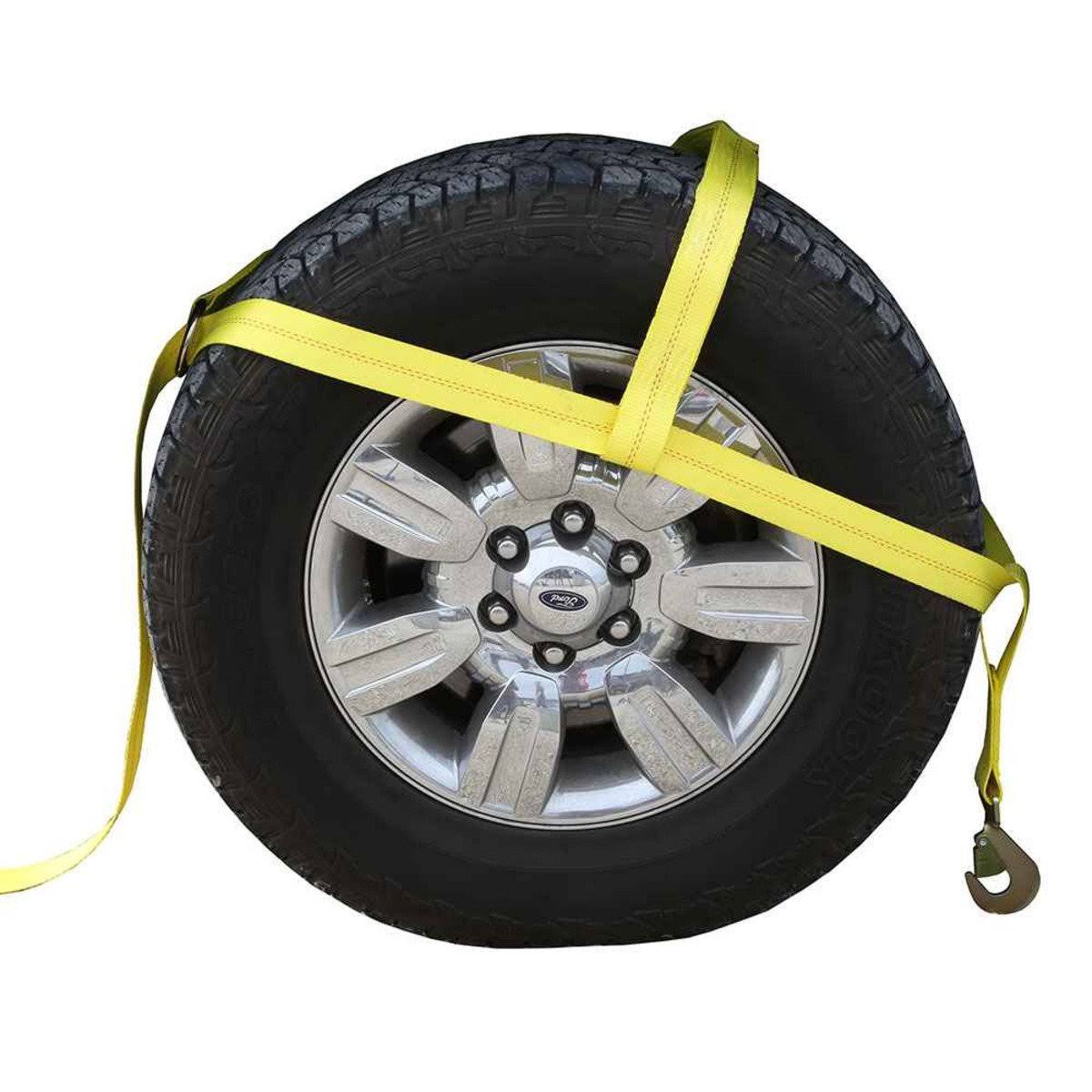 Yellow Adjustable Tow Dolly Strap R4890