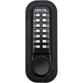 Oil Rubbed Bronze Mechanical Keyless Passage Knob Lock N366657
