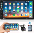 7 LCD Touch Screen Double Din Car Stereo with Bluetooth H8017