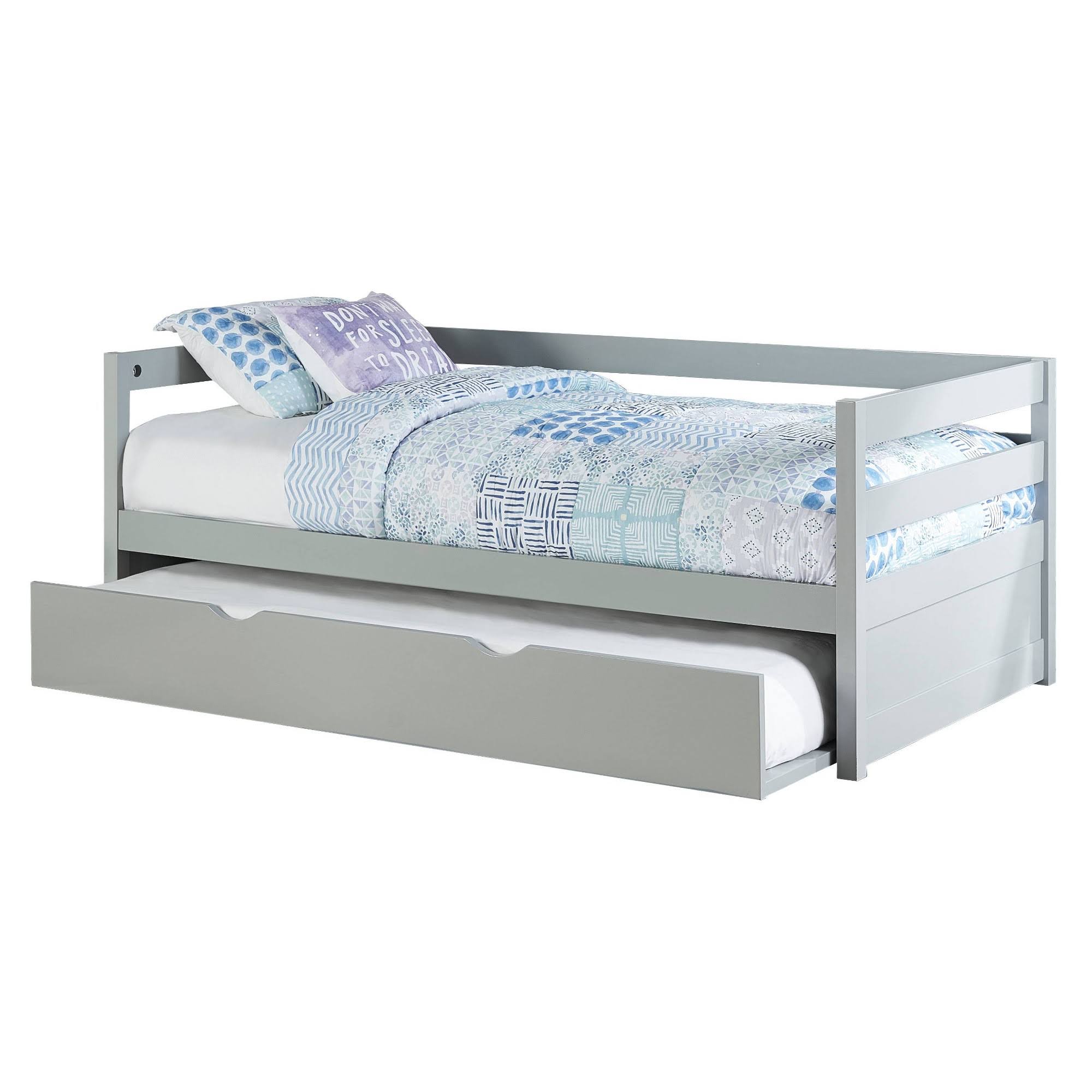 Gray Daybed with Trundle G19216