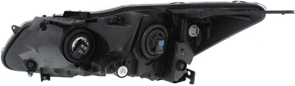 Headlight Assembly for Honda Accord 2016 2017 Passenger Side with Bulbs H893
