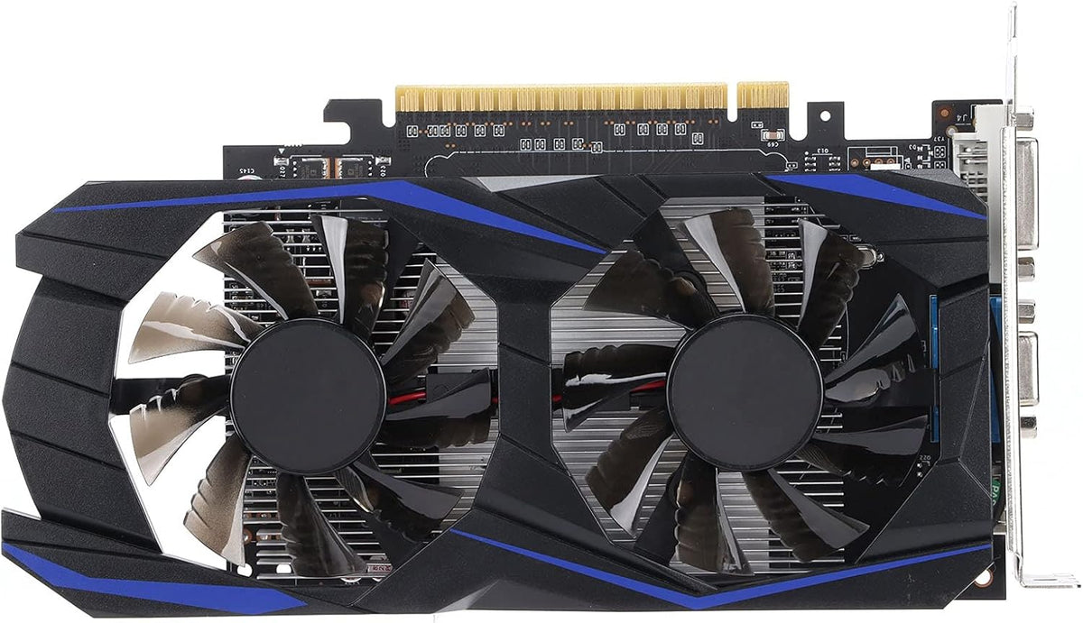 4G DDR5 128bit 640 Units 700MHz Dual Fan Desktop Computer Graphics Card with PCI Express 2.0 A49463