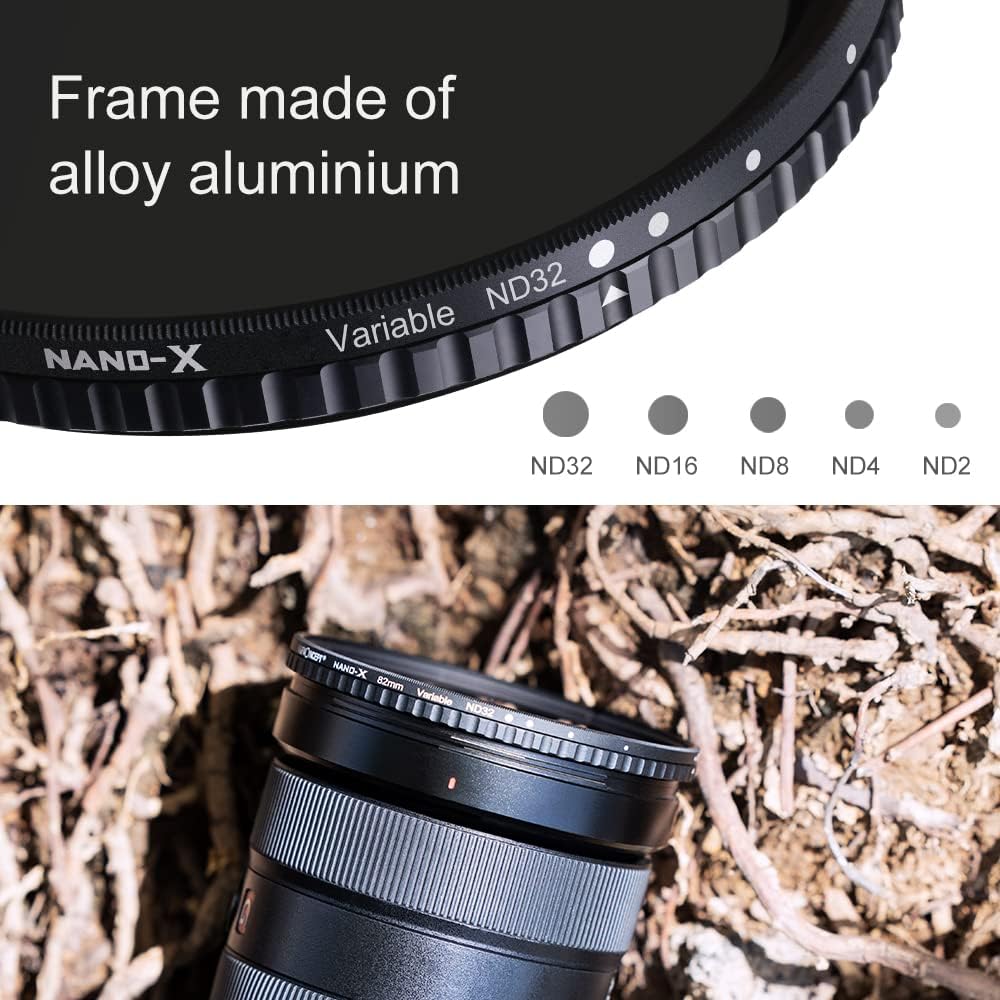86mm Variable ND Filter ND2-ND32 Camera Lens Filter X263694