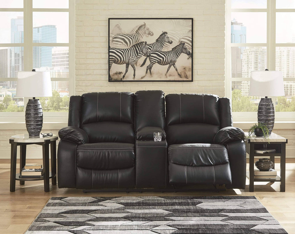 Reclining Loveseat with Console F453