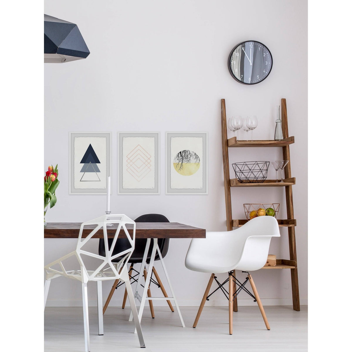 Triptych, 18 inch x 36 inch S20310