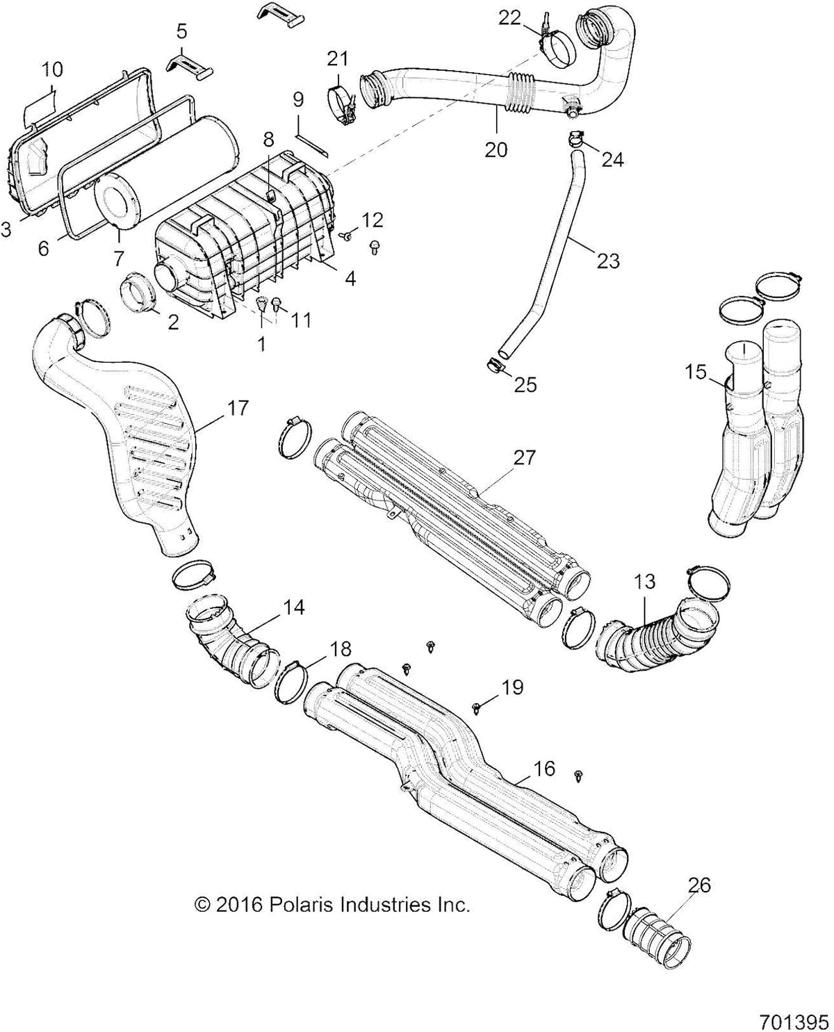 Air Filter Pack of 2 Q818