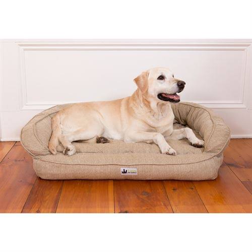 Brown Memory Foam Dog Bed R1843