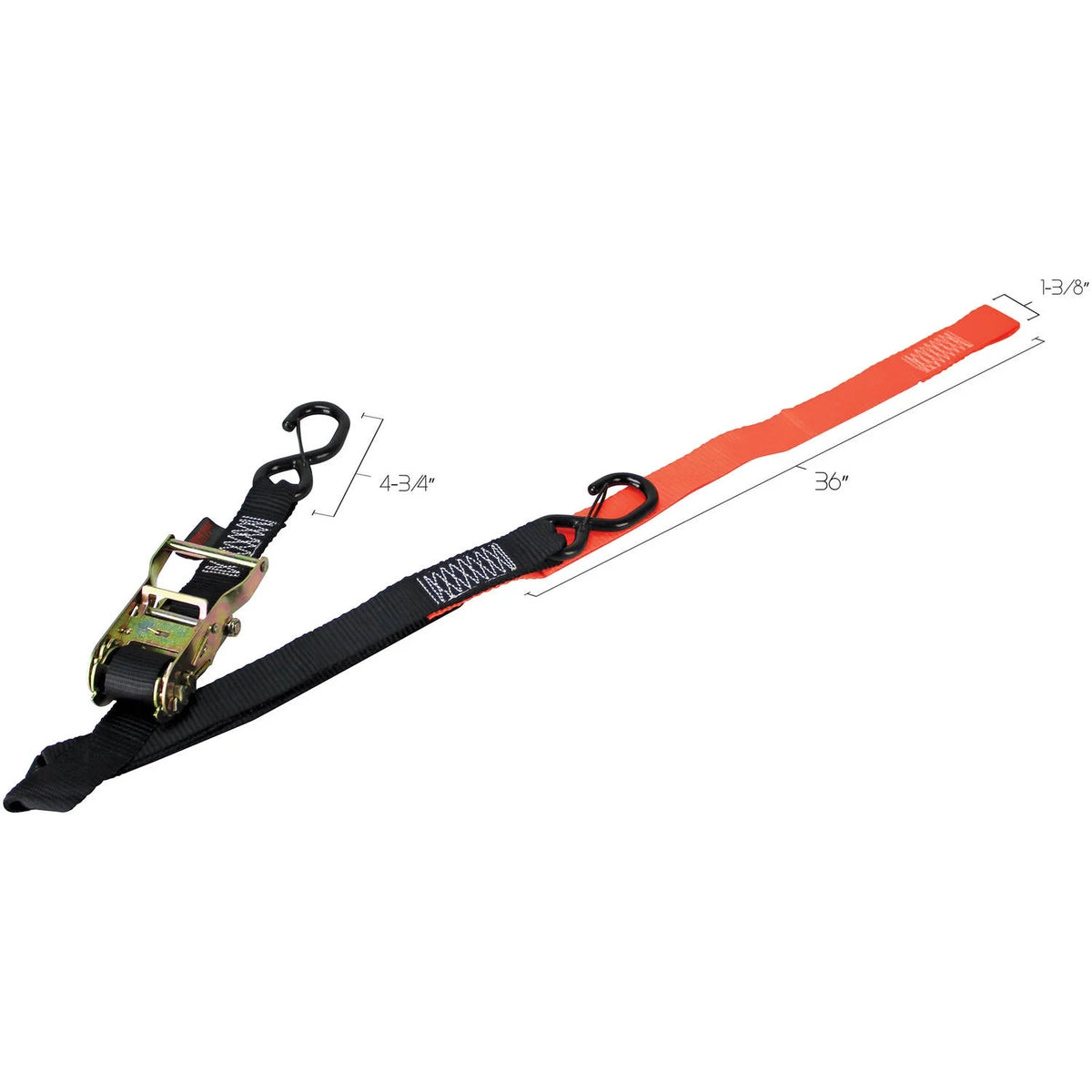 1.5" Utility Ratchet Tie Down Strap A611