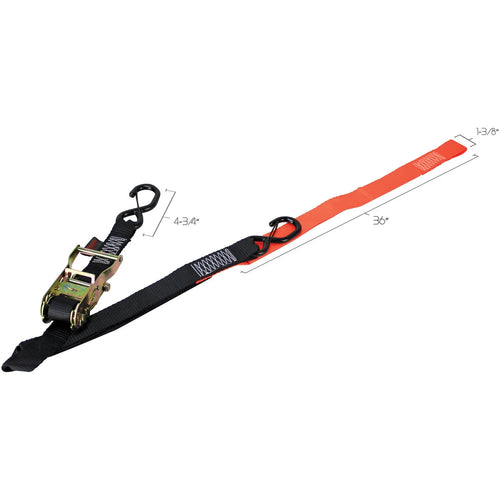 1.5" Utility Ratchet Tie Down Strap A611