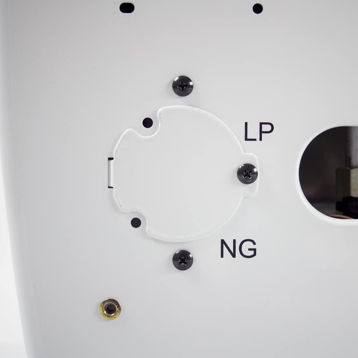 White Dual Fuel Vent-Free Wall Heater X2499