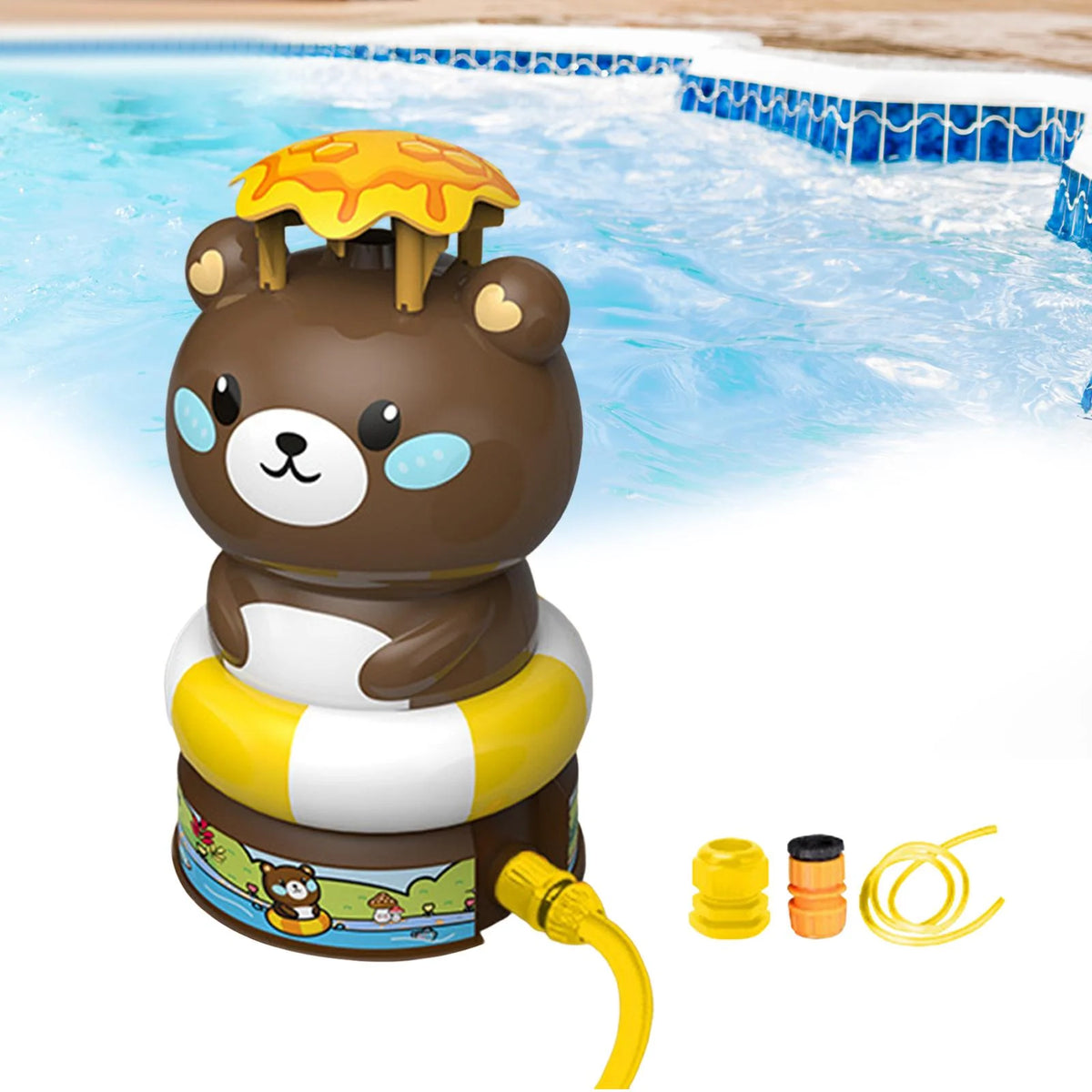 Water Sprinkler Launcher Rocket Toys for Kids Pool R2505