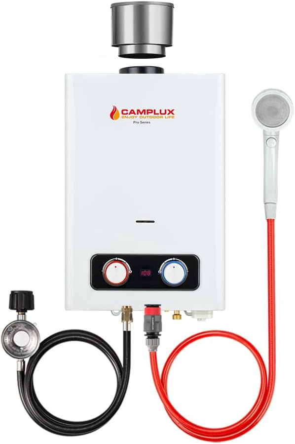 1.58 GPM Outdoor Propane Water Heater with S/S Rain Cap Z243