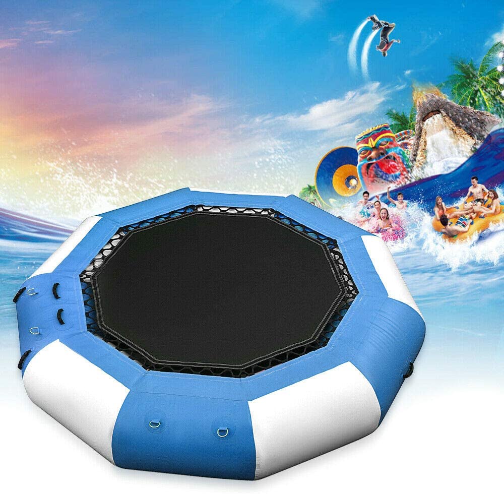 17Ft Inflatable Water Trampoline Jump Platform 400kg/ 880lb M16933