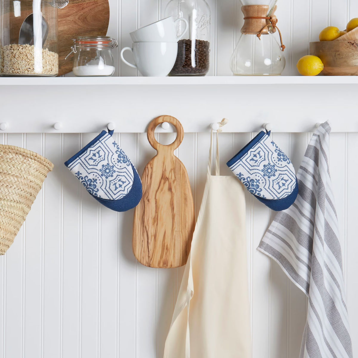 Blue 2 Piece Mini Oven Mitt Set R583887