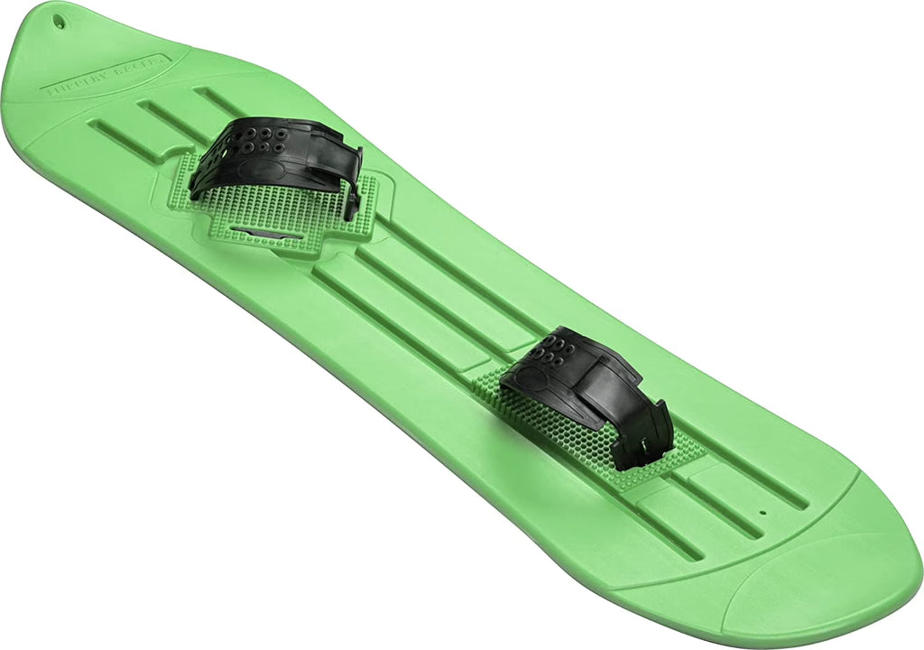 Green Kids Snowboard with Binders Q233563