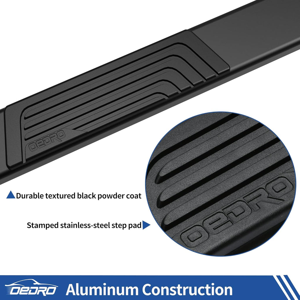 Textured Black Heavy Duty Truck Nerf Bars Side Steps R354