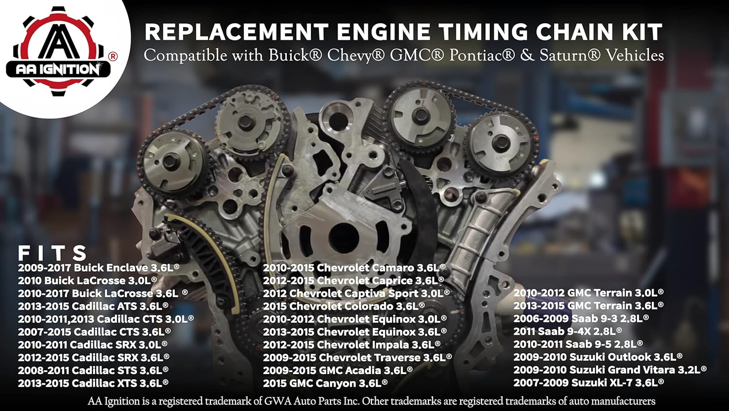 Engine Timing Chain Kit J20346