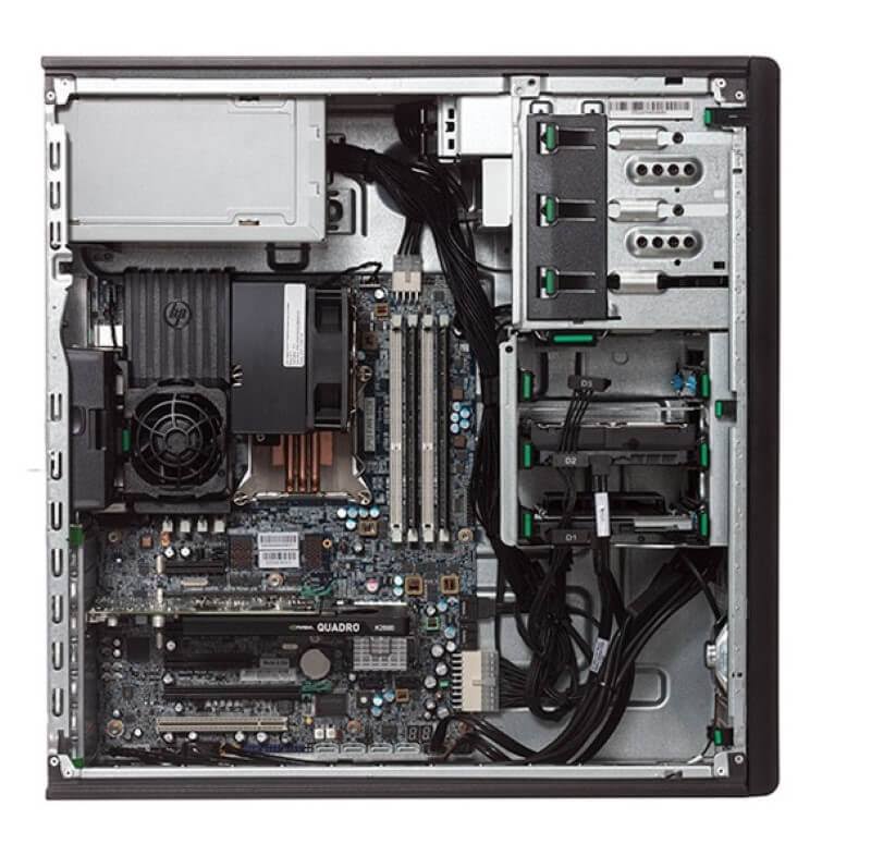 HP Z420 Workstation E5-1650v2 Six Core 3.5Ghz 32GB 512gb SSD K4000 Win 10 S932741