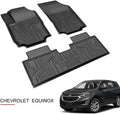 Black Rubber Floor Liner for Chevrolet Equinox B1493