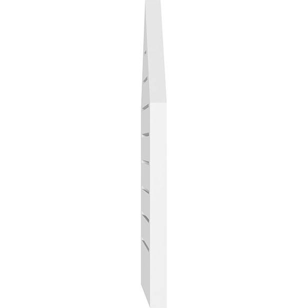 Peaked Top Surface Mount PVC Gable Vent P703154
