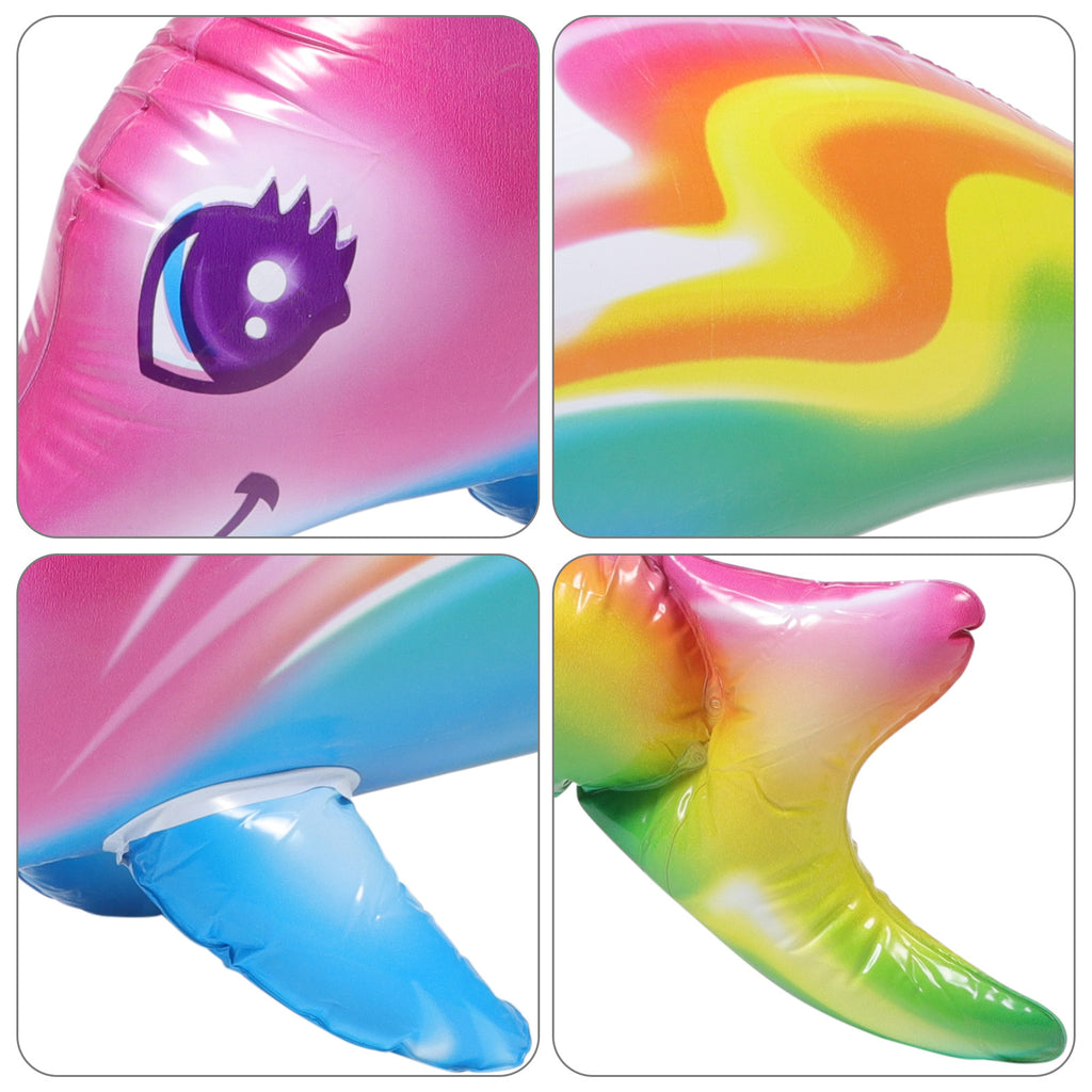 Inflatable Dolphin Toy Beach Pool Toy Q620215