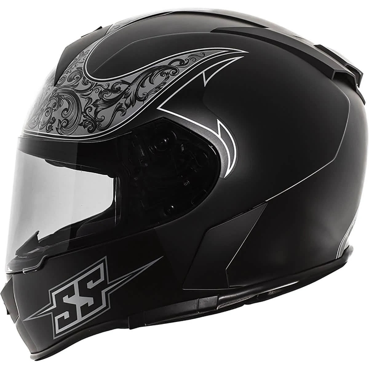 Black Gray Helmet U996