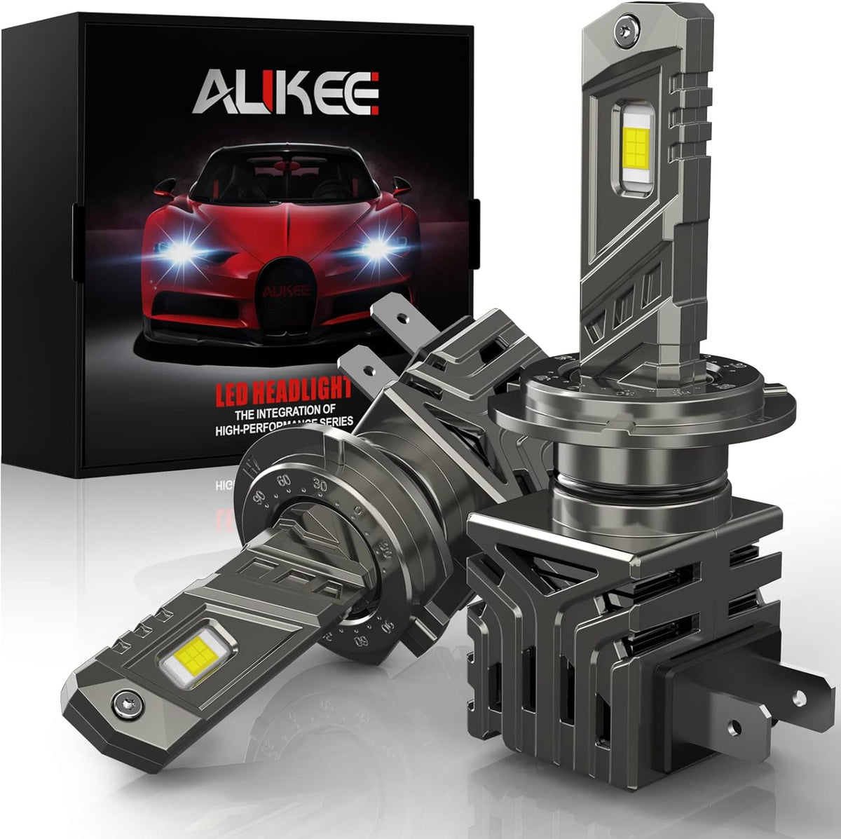 H7 LED Headlight Bulbs 20000LM 110W 6000K Bright White Pack of 2 I5969