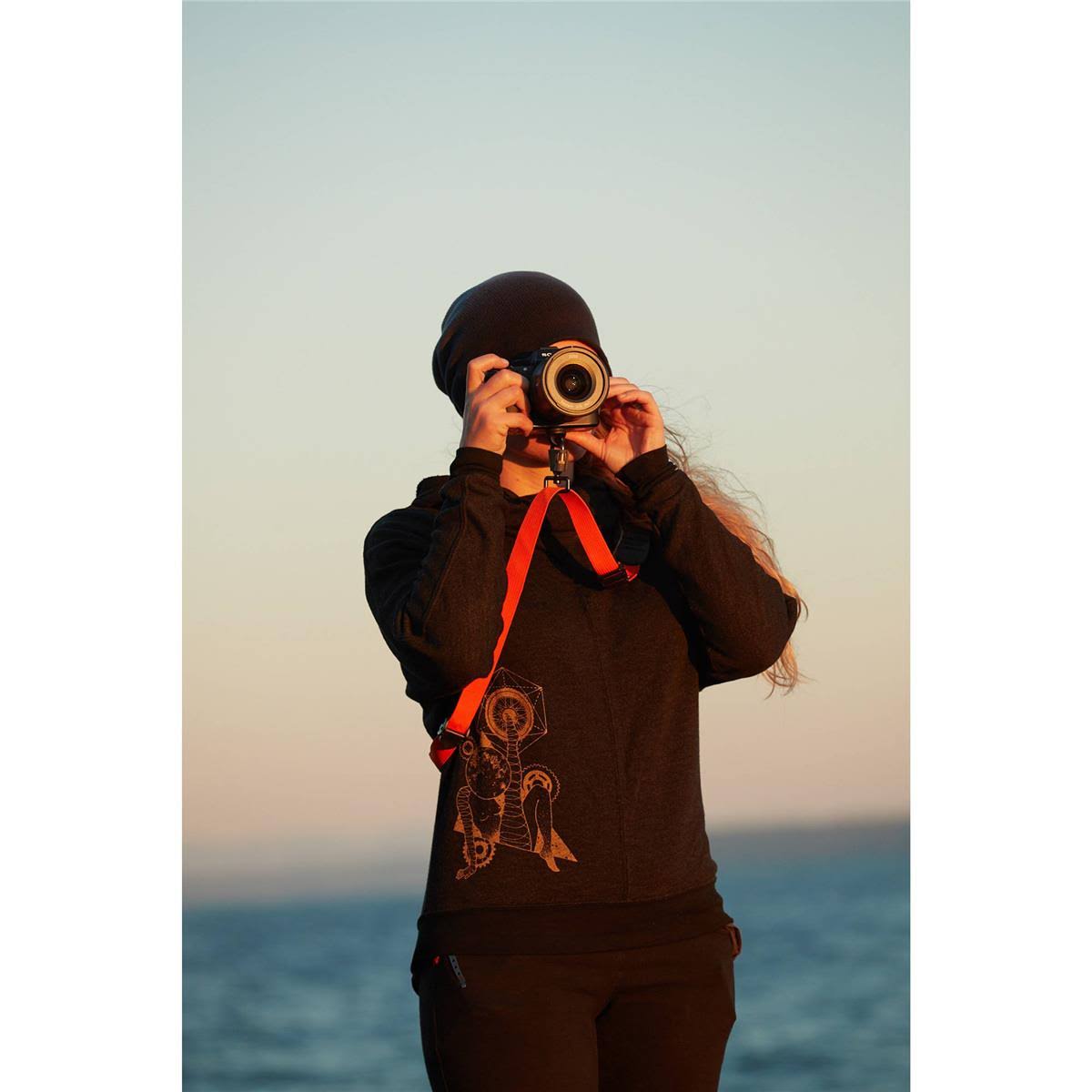 Orange Camera Strap U2644