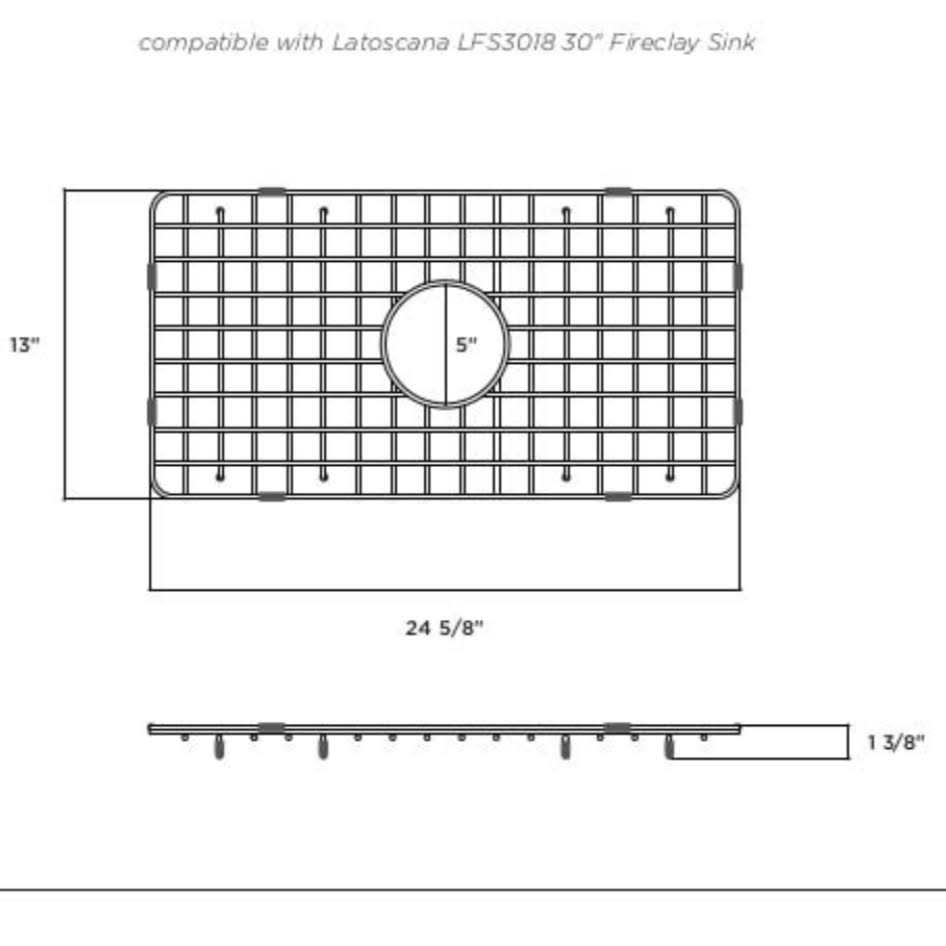 Fireclay Sink Grid A161355