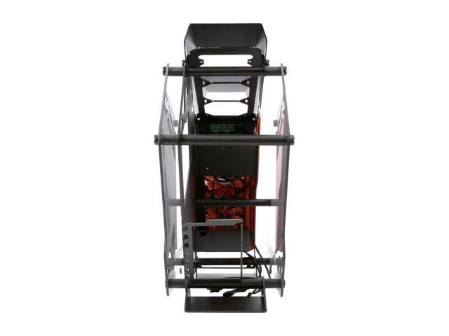 Aluminum ATX Mid Tower Tempered Glass Gaming Case with LED Fan S18338