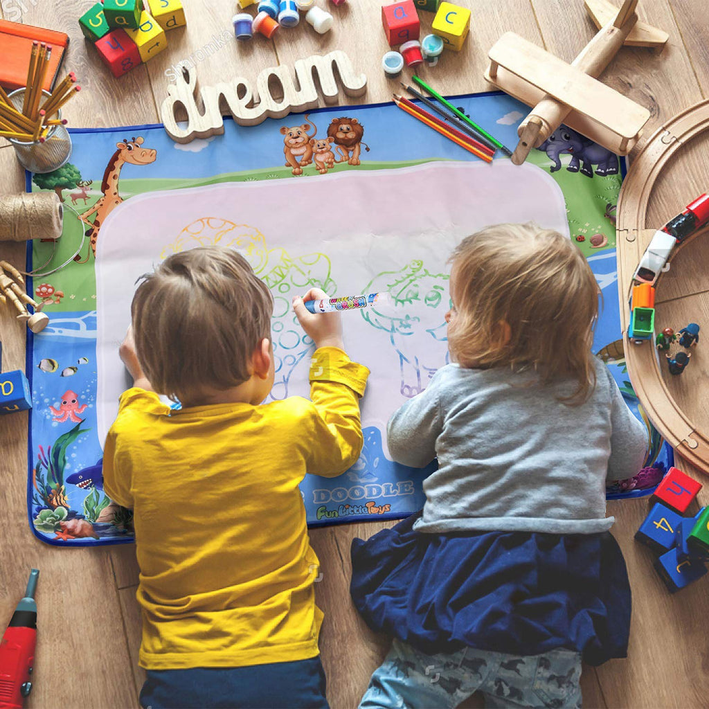 Magic Mat 39 X 30 Inches Writing Doodle Board L2030